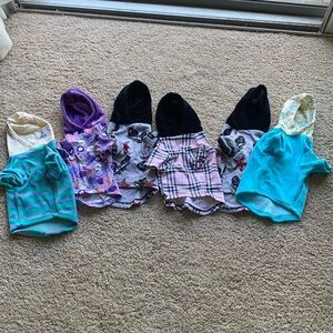 6 dog outfits die XS-S!